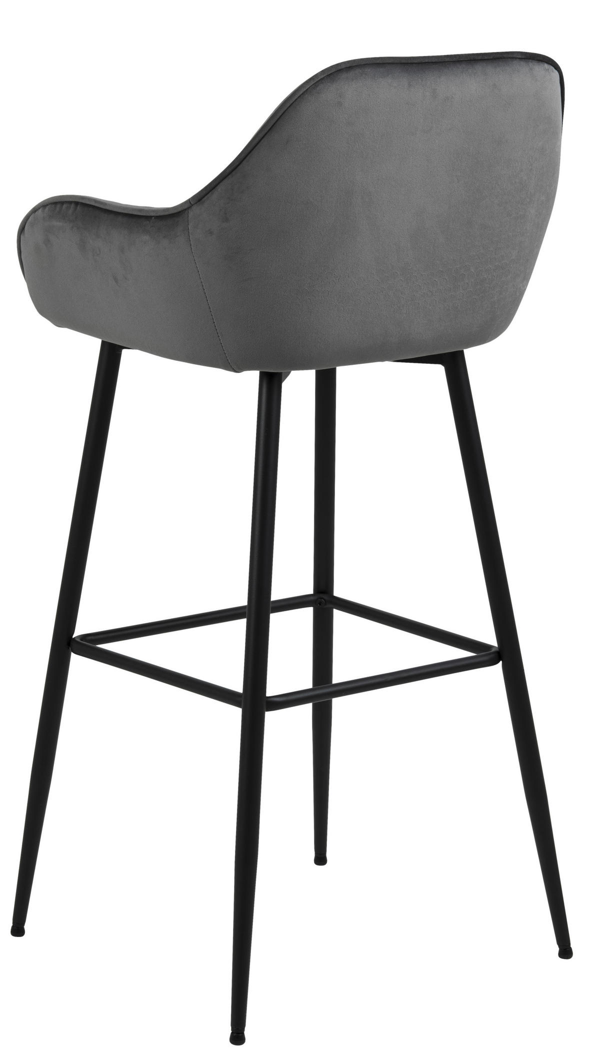 BARSKA STOLICA  crna, tamno siva  metal, tekstil      - tamno siva/crna, Konvencionalno, metal/tekstil (55/103,5/52cm) - Livetastic