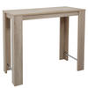 BARTISCH in Metall, Holzwerkstoff 120/58/108 cm   - Sonoma Eiche, MODERN, Holzwerkstoff/Metall (120/58/108cm) - MID.YOU