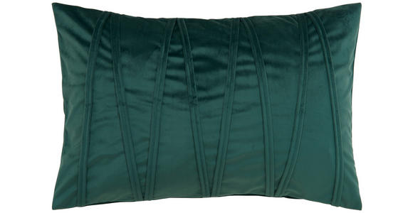 KISSENHÜLLE 40/60 cm - Dunkelgrün, Basics, Textil (40/60cm) - Novel