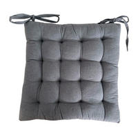 PODSEDÁK, 40/40 cm - světle šedá, Basics, textil (40/40cm) - Esposa