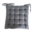 SITZKISSEN  40/40 cm   - Hellgrau, Basics, Textil (40/40cm) - Esposa
