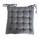 SITZKISSEN  40/40 cm   - Hellgrau, Basics, Textil (40/40cm) - Esposa