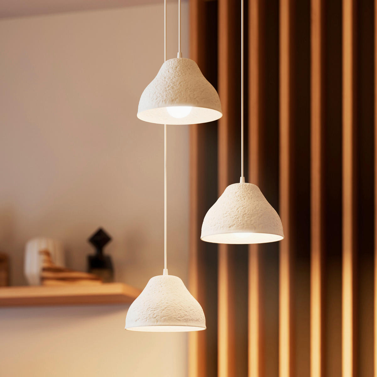 HÄNGELEUCHTE 43.7/160.5 cm  - Basics, Papier/Metall (43.7/160.5cm) - Osram