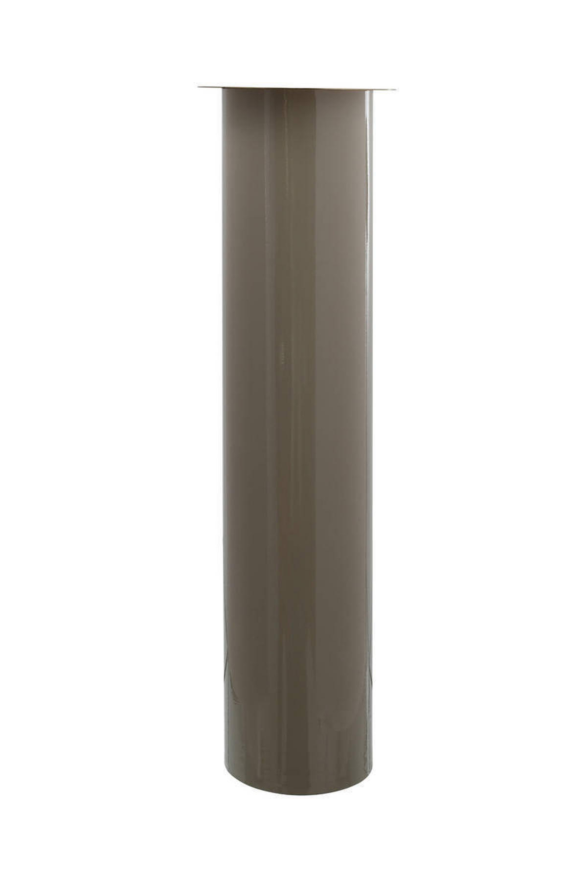 KERZENHALTER - Taupe/Goldfarben, Trend, Metall (20/70/20cm) - Kayoom