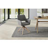 ARMLEHNSTUHL in Holz, Metall, Textil Grau  - Naturfarben/Grau, LIFESTYLE, Holz/Textil (62/87/60cm) - MID.YOU