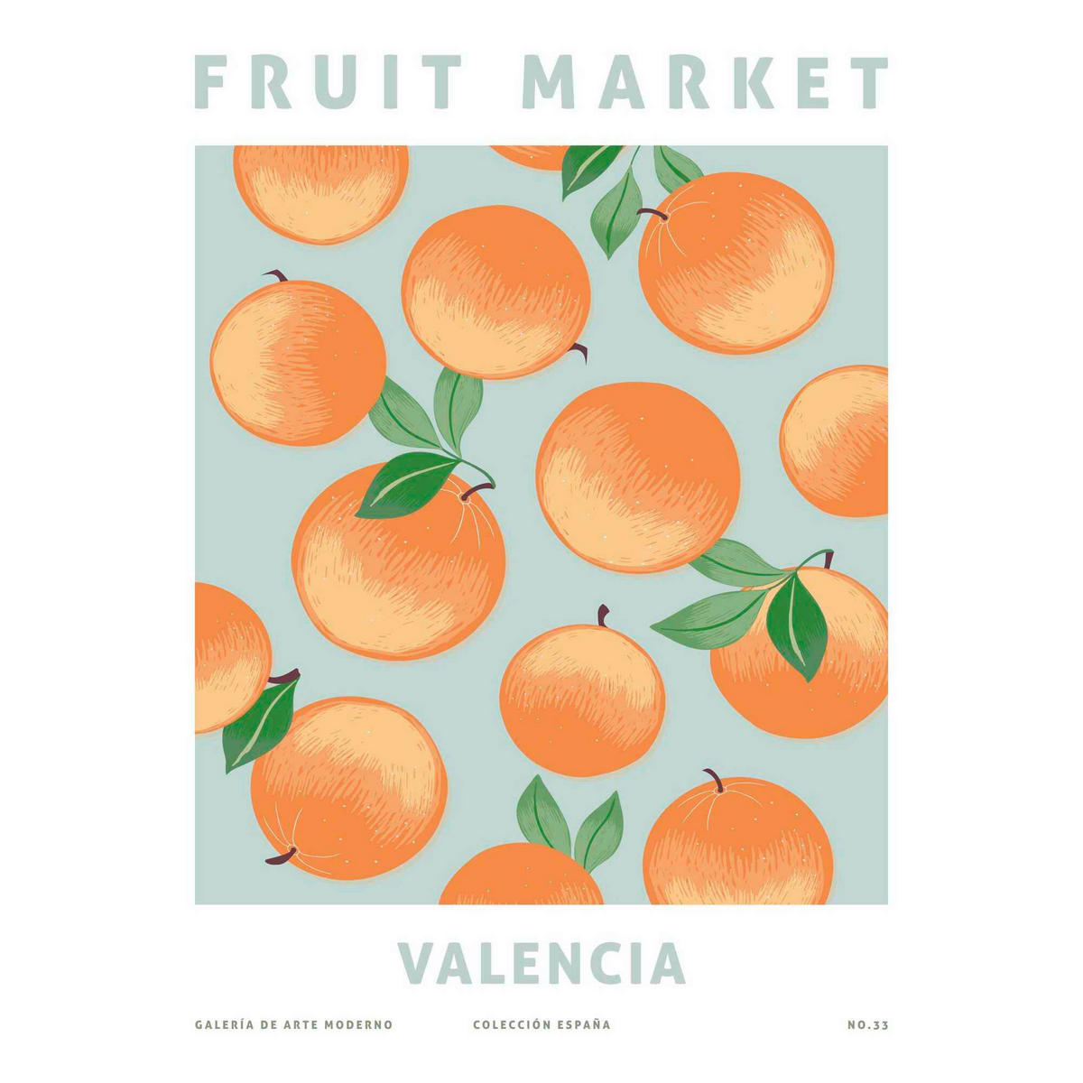 POSTER 40/50 cm  - Multicolor, KONVENTIONELL, Papier (40/50cm) - Reinders!