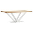 TISCHPLATTE      - Eichefarben, Design, Holz (200/100/4cm) - Landscape