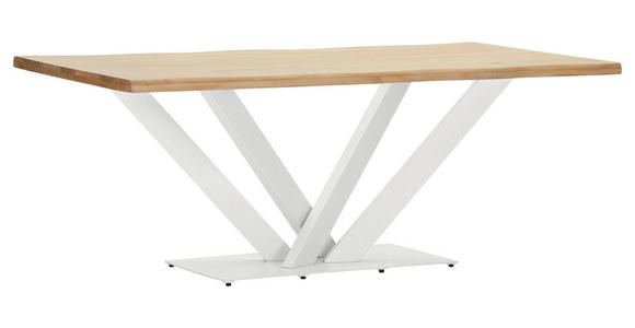 TISCHPLATTE      - Eichefarben, Design, Holz (200/100/4cm) - Landscape