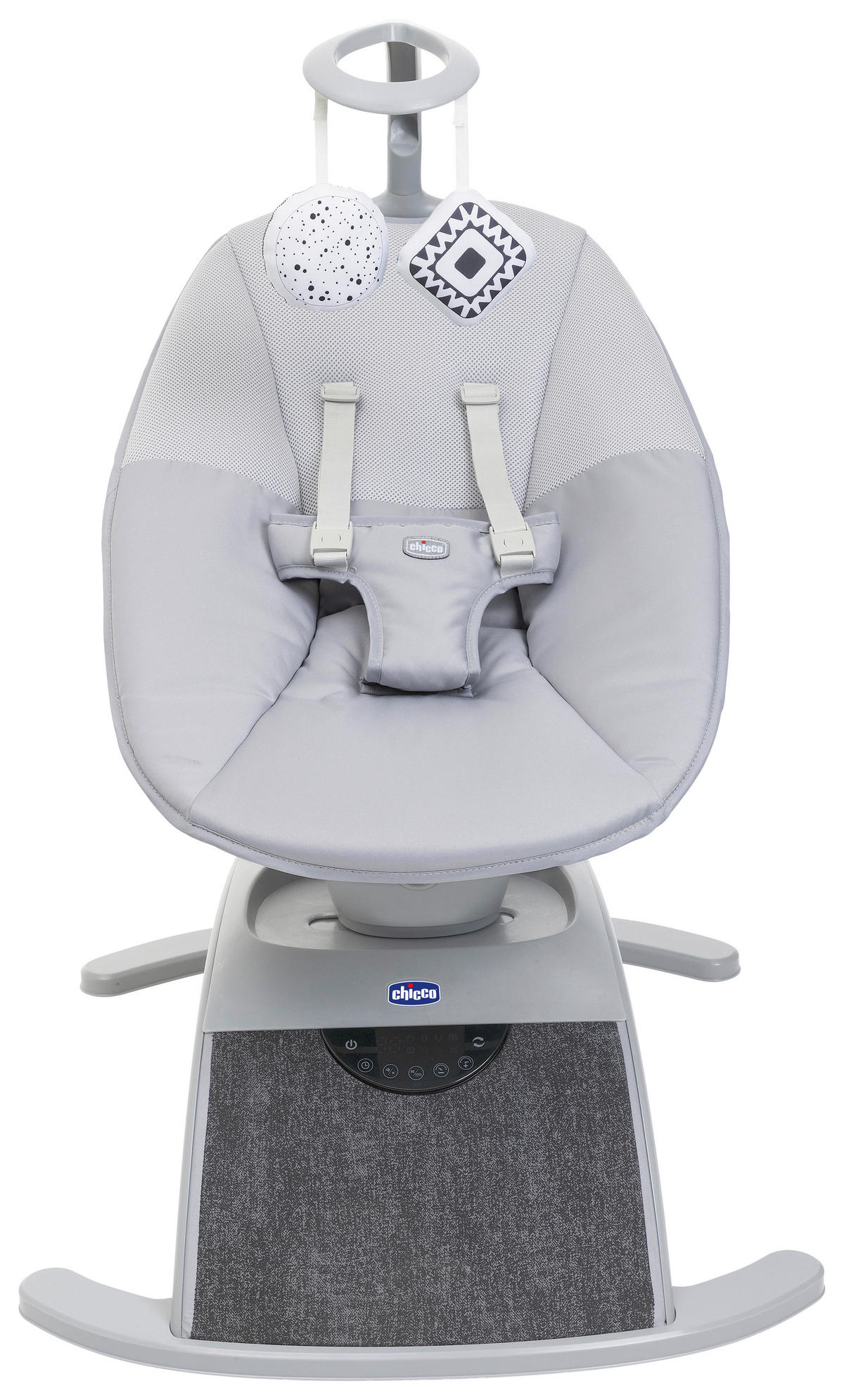 SCHAUKELWIPPE - Grau, Basics, Textil (61/75/69cm) - Chicco