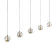 LED-HÄNGELEUCHTE  96/9/150 cm    - Goldfarben, Design, Glas/Metall (96/9/150cm) - Dieter Knoll