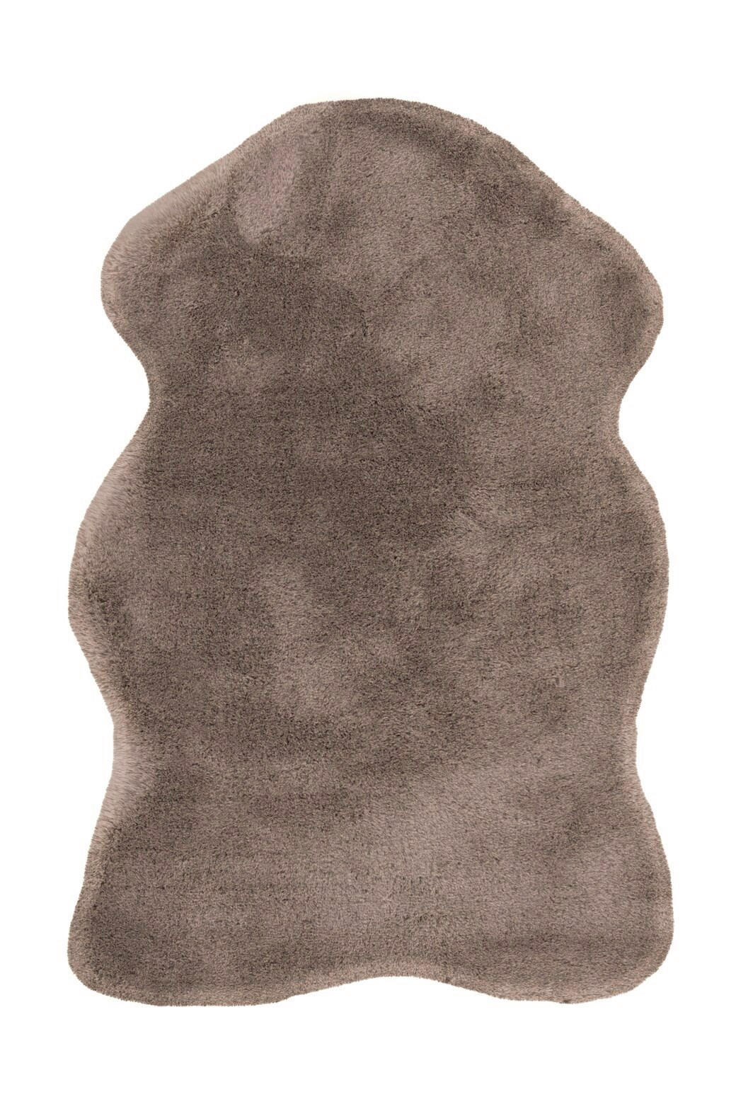 TEPPICH 60/90 cm Rabbit Light 825 Taupe  - Braun, Konventionell, Kunststoff/Textil (60/90cm)