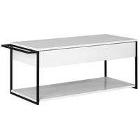 WASCHTISCHUNTERSCHRANK 107,5/43,5/47,5 cm  - Schwarz/Weiß, MODERN, Holzwerkstoff/Metall (107,5/43,5/47,5cm) - MID.YOU