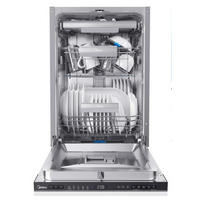 GESCHIRRSPÜLER MDWEB1004MB-WI  - Schwarz, Basics, Metall (44.8/81.5/57cm) - Midea