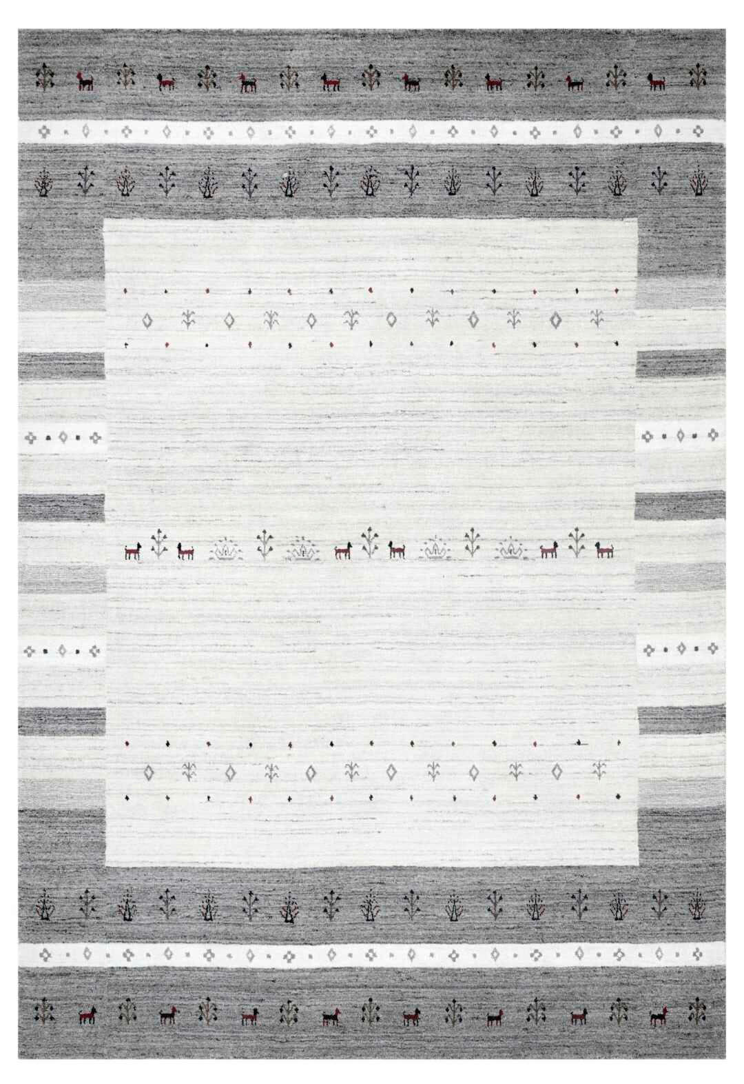 ORIENTTEPPICH 200/300 cm Savannah Village Grey Grau  - Grau, LIFESTYLE, Textil (200/300cm) - Cazaris