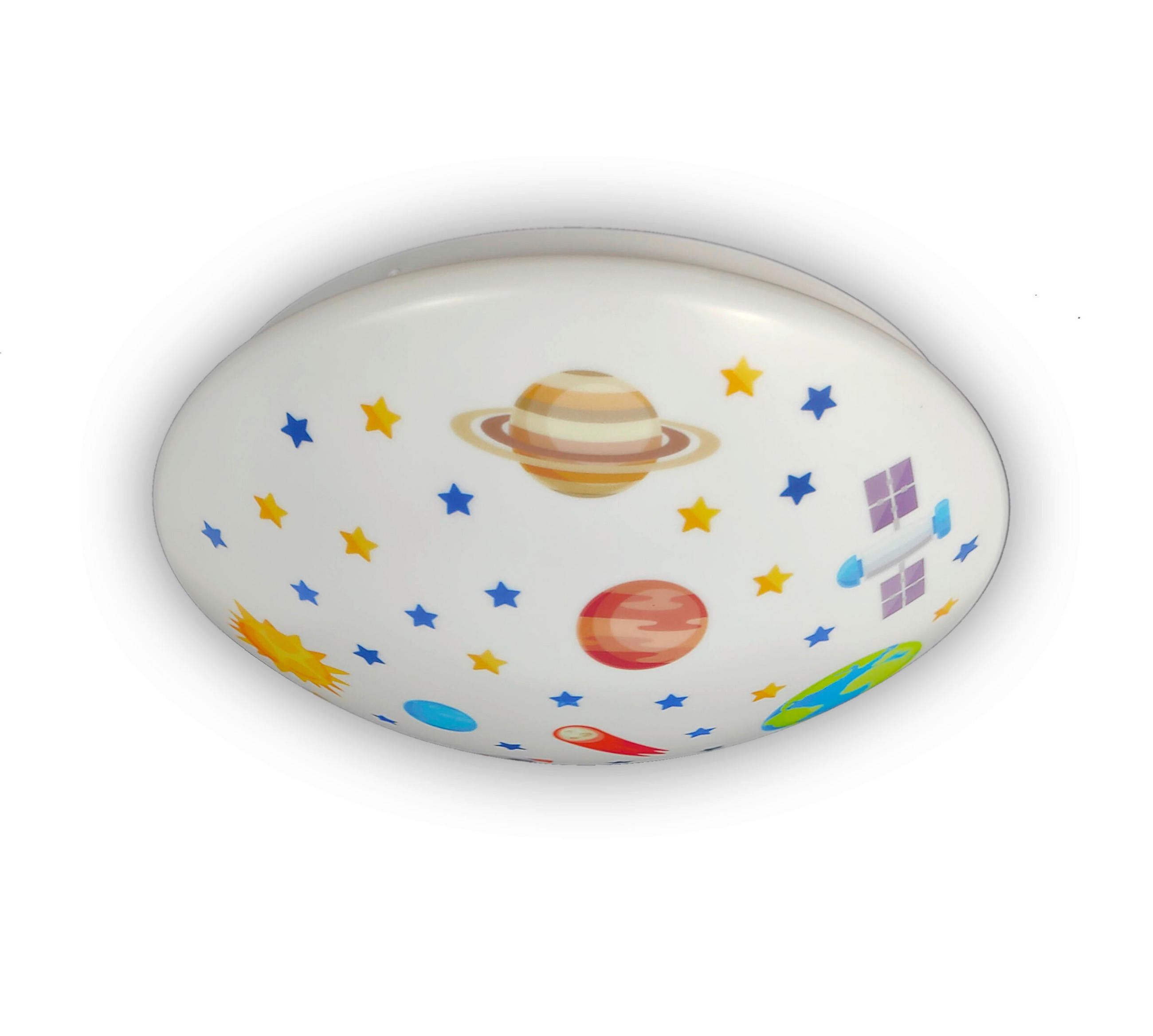 KINDERDECKENLEUCHTE 36/36/10 cm - Multicolor, Basics, Kunststoff (36/36/10cm)