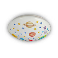 DĚTSKÉ STROPNÍ SVÍTIDLO, 36/36/10 cm - vícebarevná, Basics, plast (36/36/10cm)