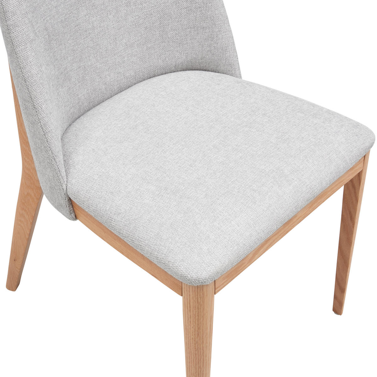 STUHL  in Struktur  - Konventionell, Holz/Textil (52/90/58cm) - Livetastic