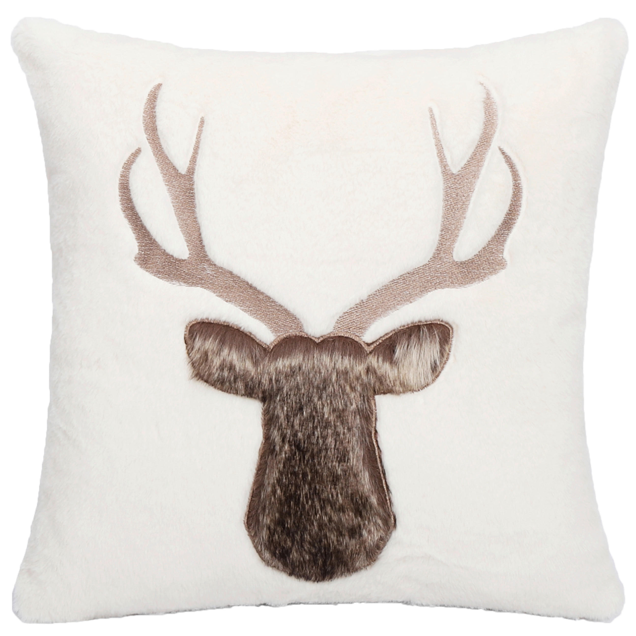 ZIERKISSEN  - Taupe/Weiß, Trend, Textil (45/45cm) - Butlers