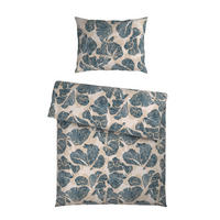 BETTWÄSCHE Mavie Satin 140/200 cm  - Blau, Basics, Textil (140/200cm) - Esposa