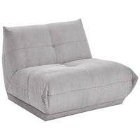 SOFAELEMENT in Cord Grau  - Grau, Trend, Textil (105/80/112cm) - Livetastic