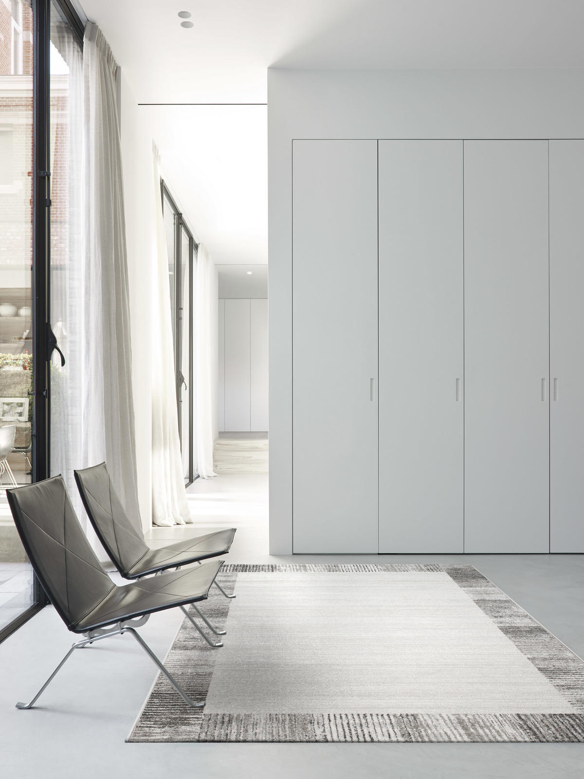 WEBTEPPICH 200/290 cm Sorrent Grau, Silberfarben, Dunkelgrau  - Dunkelgrau/Silberfarben, Design, Textil (200/290cm) - Novel