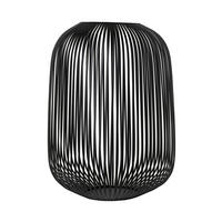 LATERNE - Schwarz, Design, Metall (33/45cm) - Blomus
