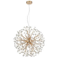 KRISTALL-HÄNGELEUCHTE 60/150 cm   - Klar/Transparent, LIFESTYLE, Glas/Kunststoff (60/150cm) - Globo