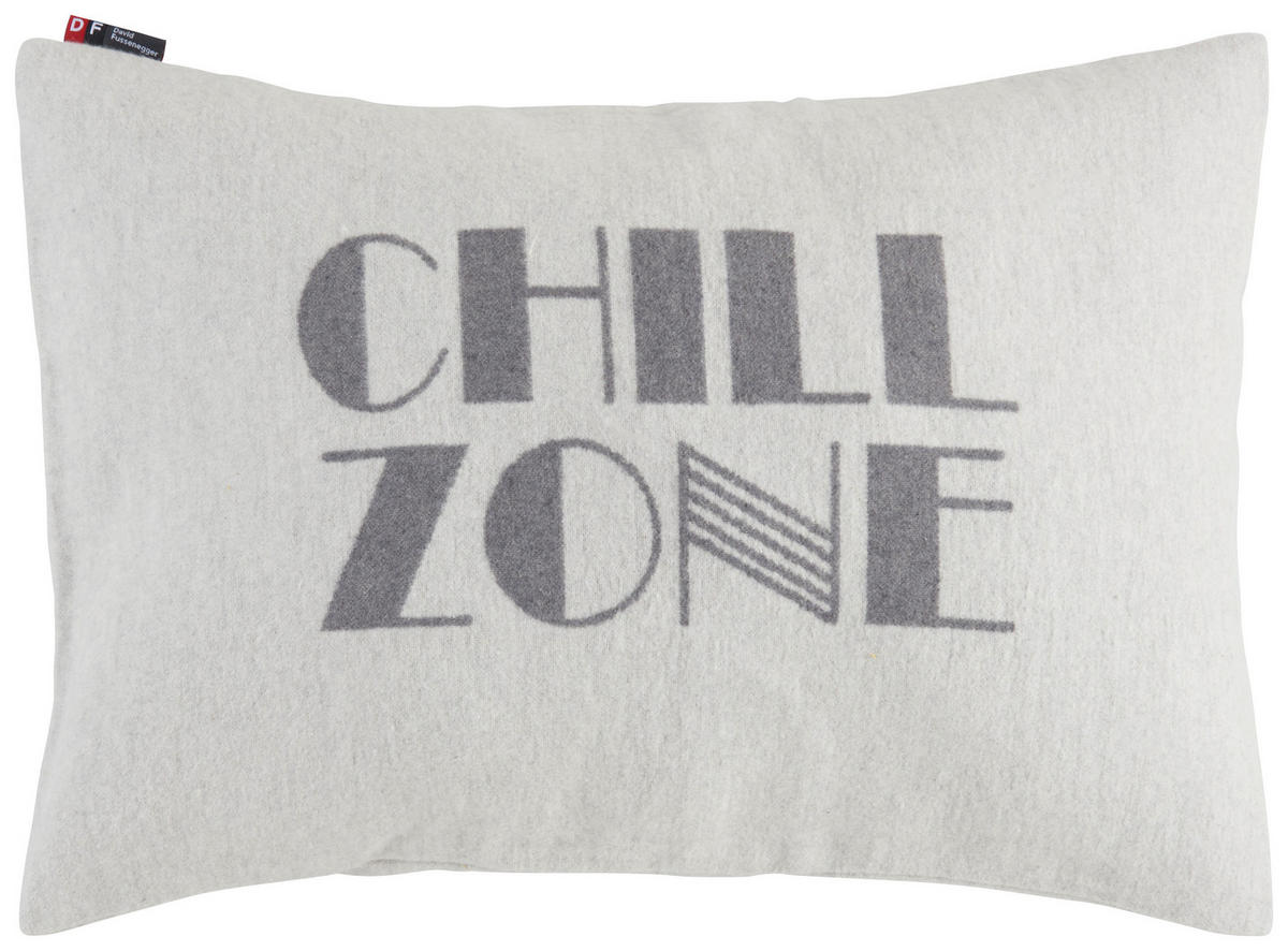 ZIERKISSEN  40/60 cm   - Hellgrau, KONVENTIONELL, Textil (40/60cm) - David Fussenegger