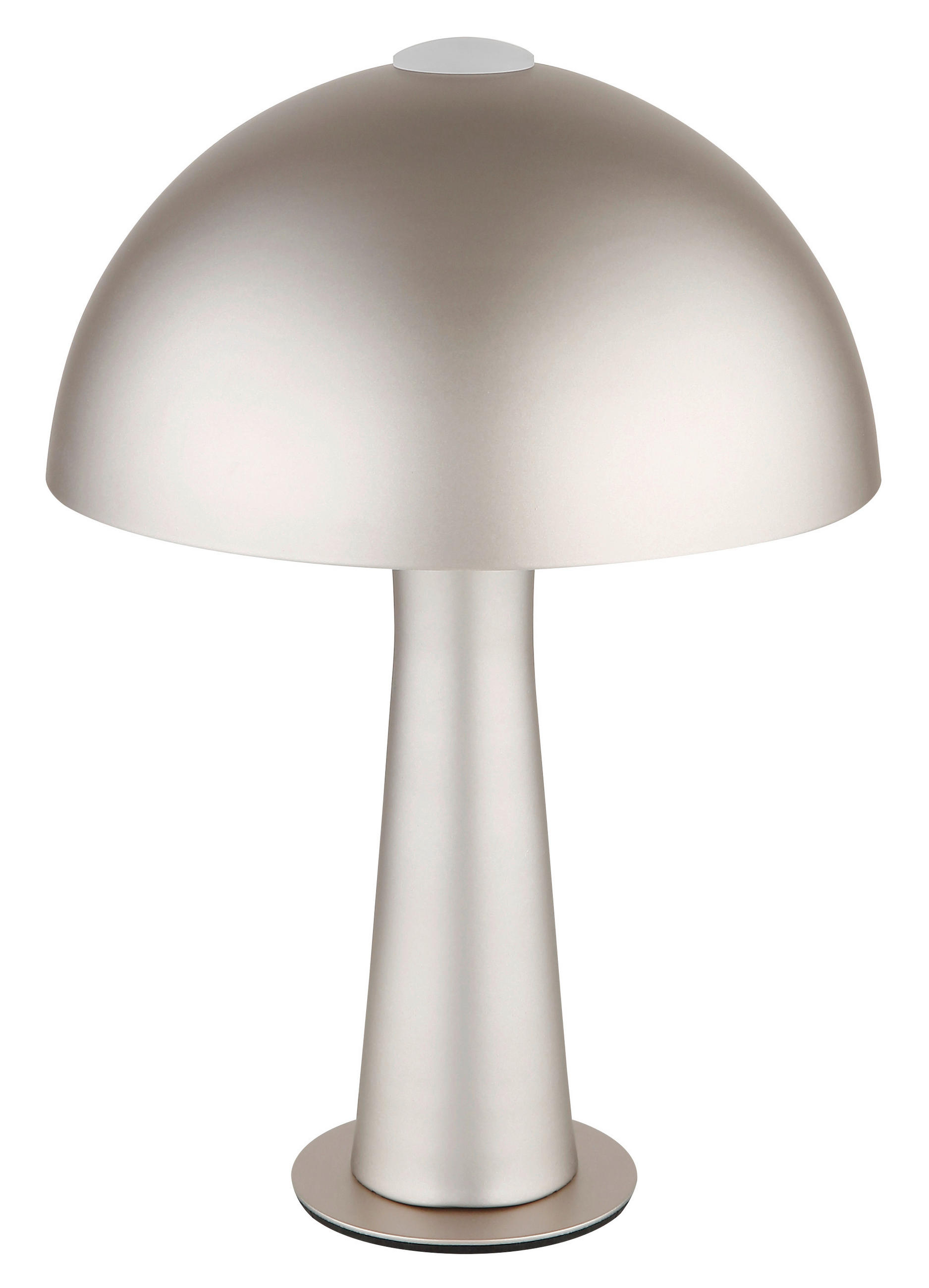 TISCHLEUCHTE Julia 20/28,5 cm  - Schwarz/Cappuccino, Design, Kunststoff/Metall (20/28,5cm) - Globo