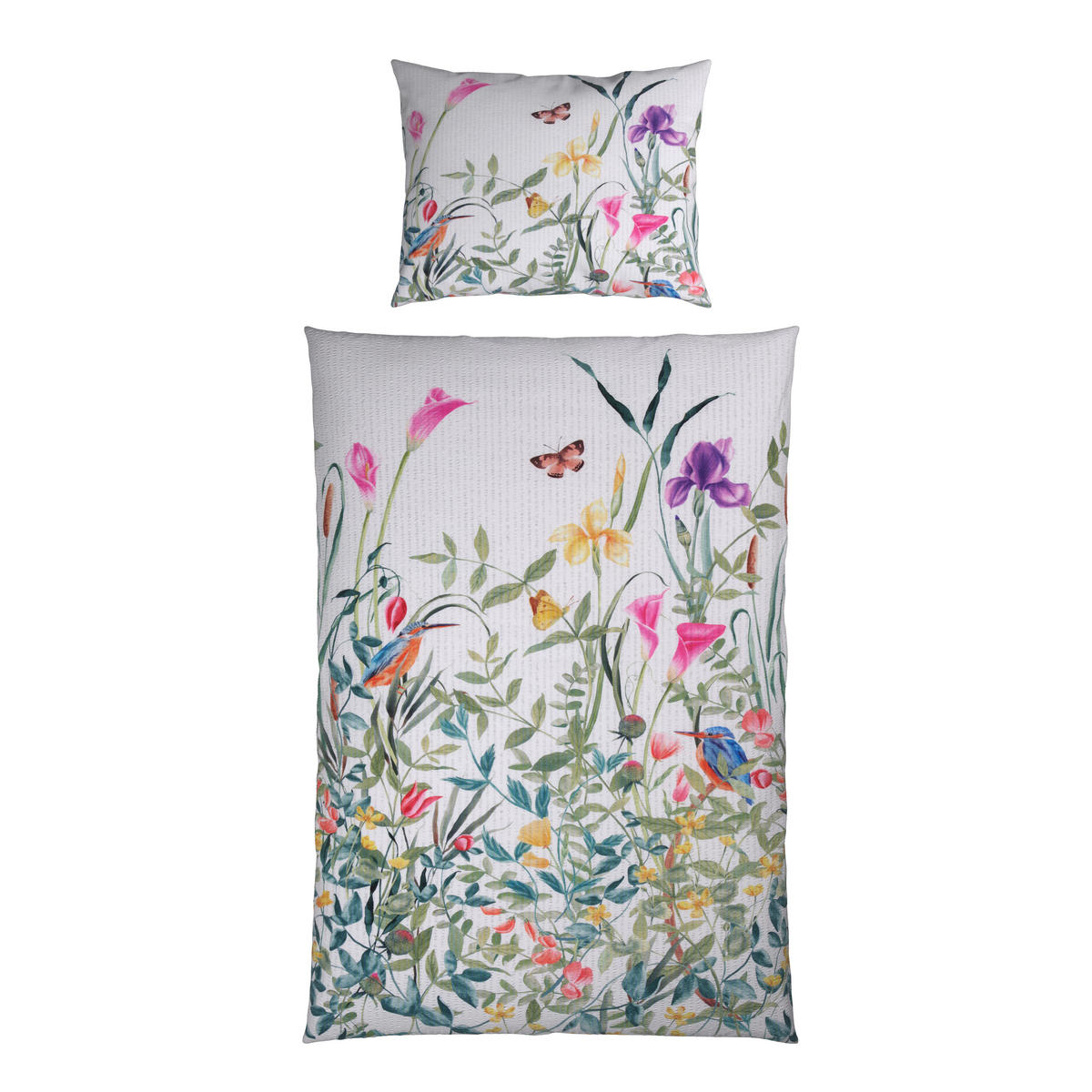 KREPOVÉ OBLIEČKY, seersucker, renforcé, viacfarebná, 140/200 cm - viacfarebná, Konventionell, textil (140/200cm) - Estella