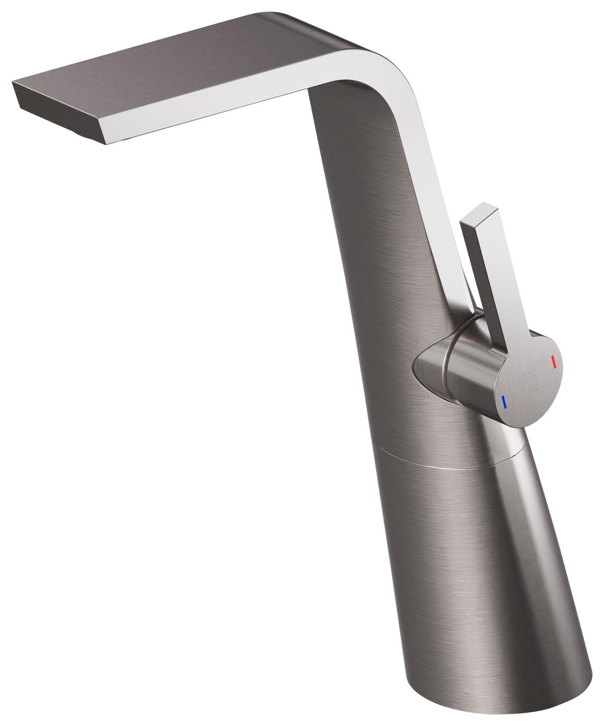 WASCHTISCHARMATUR 260 1700 1 BGM  - Graphitfarben, MODERN, Metall (6,1/27,9/23,7cm)