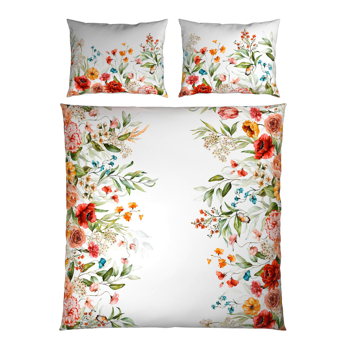 POSTELJINA SA DVA LICA 200/200 cm saten bela  - bela, Osnovno, tekstil (200/200cm) - Esposa