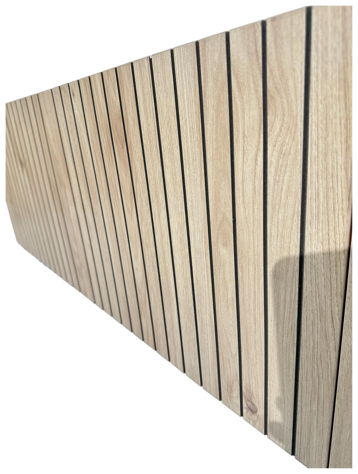 TV-BÄNK LINO  i 181/50/40 cm  - svart/ekfärgad, Design, metall/trämaterial (181/50/40cm) - Xora