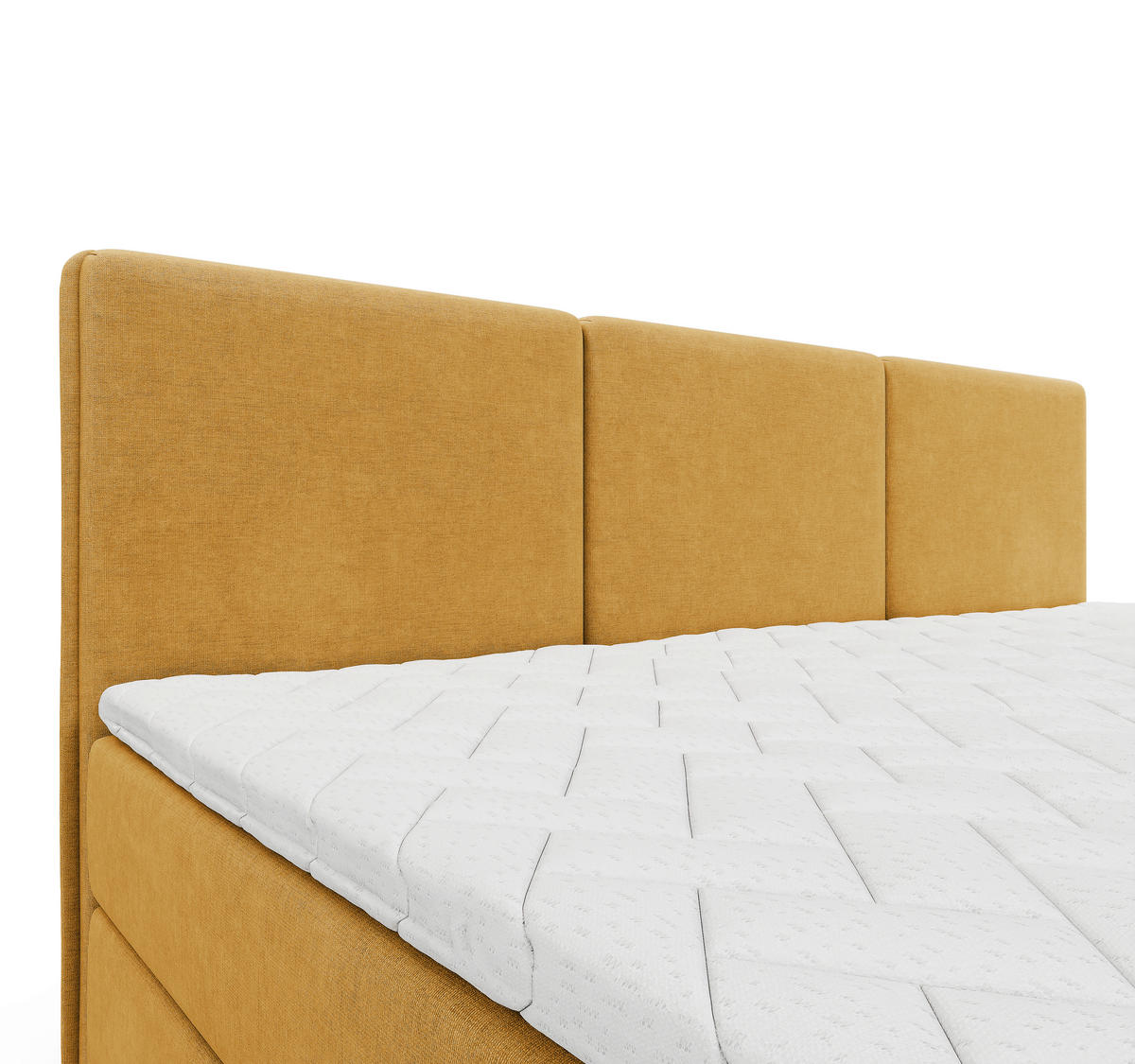 FAMILIENBETT - Currygelb/Schwarz, Modern, Holz/Holzwerkstoff (240/200cm) - MID.YOU