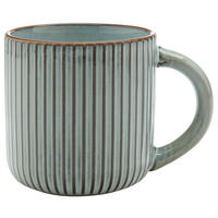 KAFFEEBECHER EARTH 540 ml  - Hellblau, Trend, Keramik (10,3/10,3cm) - Landscape