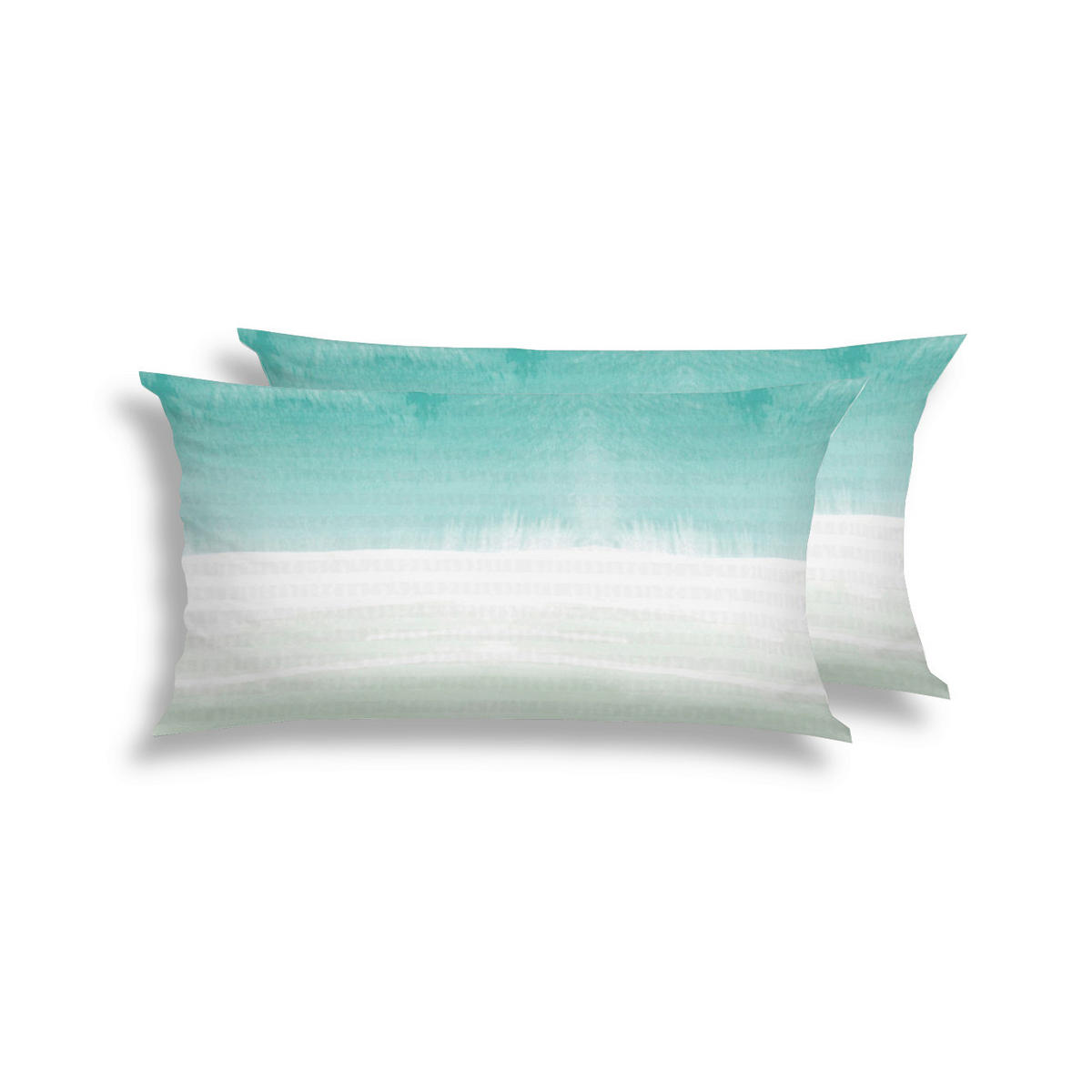 KOPFPOLSTERBEZUG 40/80 cm  - Blau, Design, Textil (40/80cm) - Florella