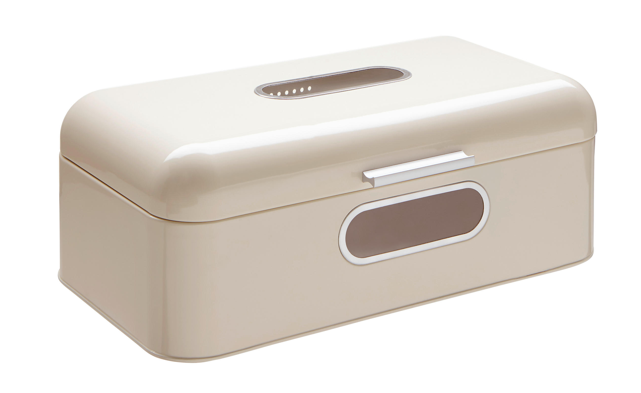 BROTBOX - Creme, Trend, Metall (42,5/23,8/17cm) - Echtwerk
