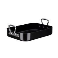 BRÄTER SALERNO 35/26/7 cm - Schwarz, Basics, Metall (35/26/7cm) - GSW