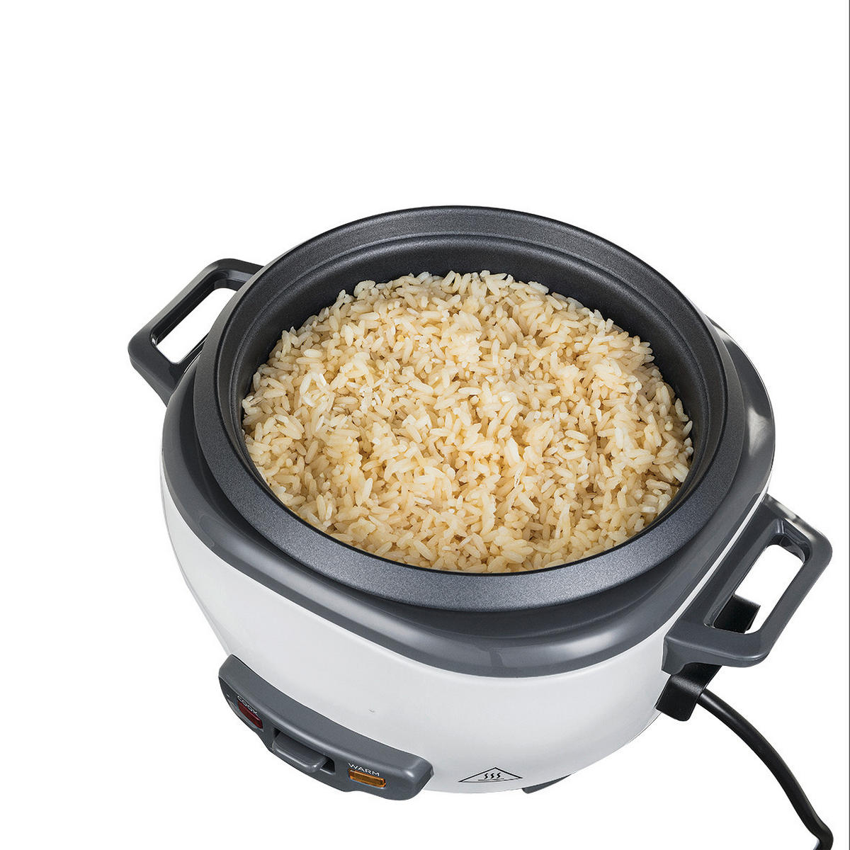 REISKOCHER  - Weiß, Basics, Kunststoff/Metall (24,5/22,6/32,2cm) - Russell Hobbs