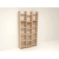 OTVORENA POLICA sonoma hrast  - sonoma hrast, Moderno, pločasti materijal (96.1/186/25cm) - Xora