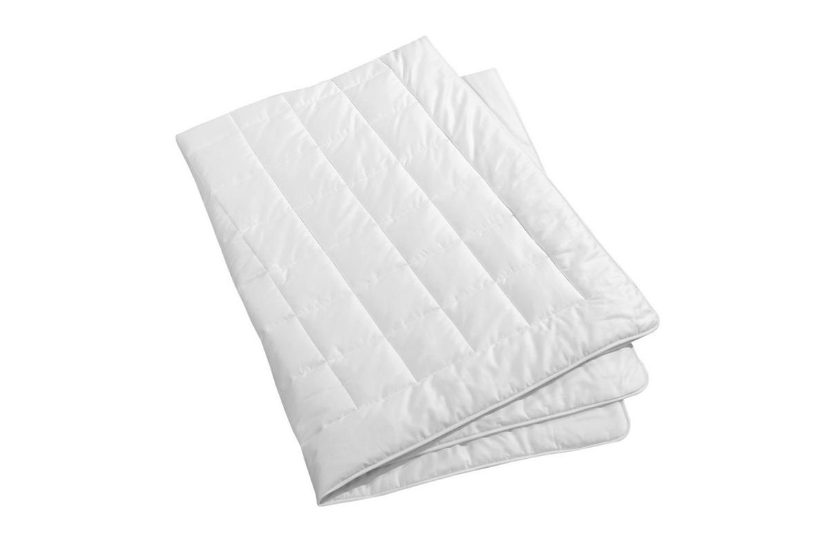 SOMMERDUVET 160/210 cm VERANO SILK  - Weiss, Basics, Textil (160/210cm) - Billerbeck