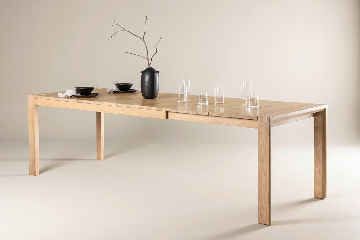 ESSTISCH in Holz 170/95/75 cm   - Eichefarben, Design, Holz (170/95/75cm) - Livetastic
