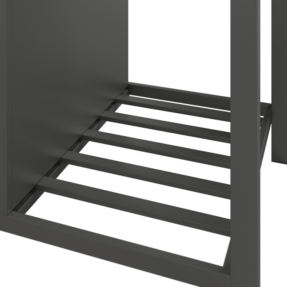 OUTDOORKÜCHE - Anthrazit, MODERN, Kunststoff/Metall (90/84/61,5cm) - Ambia Garden