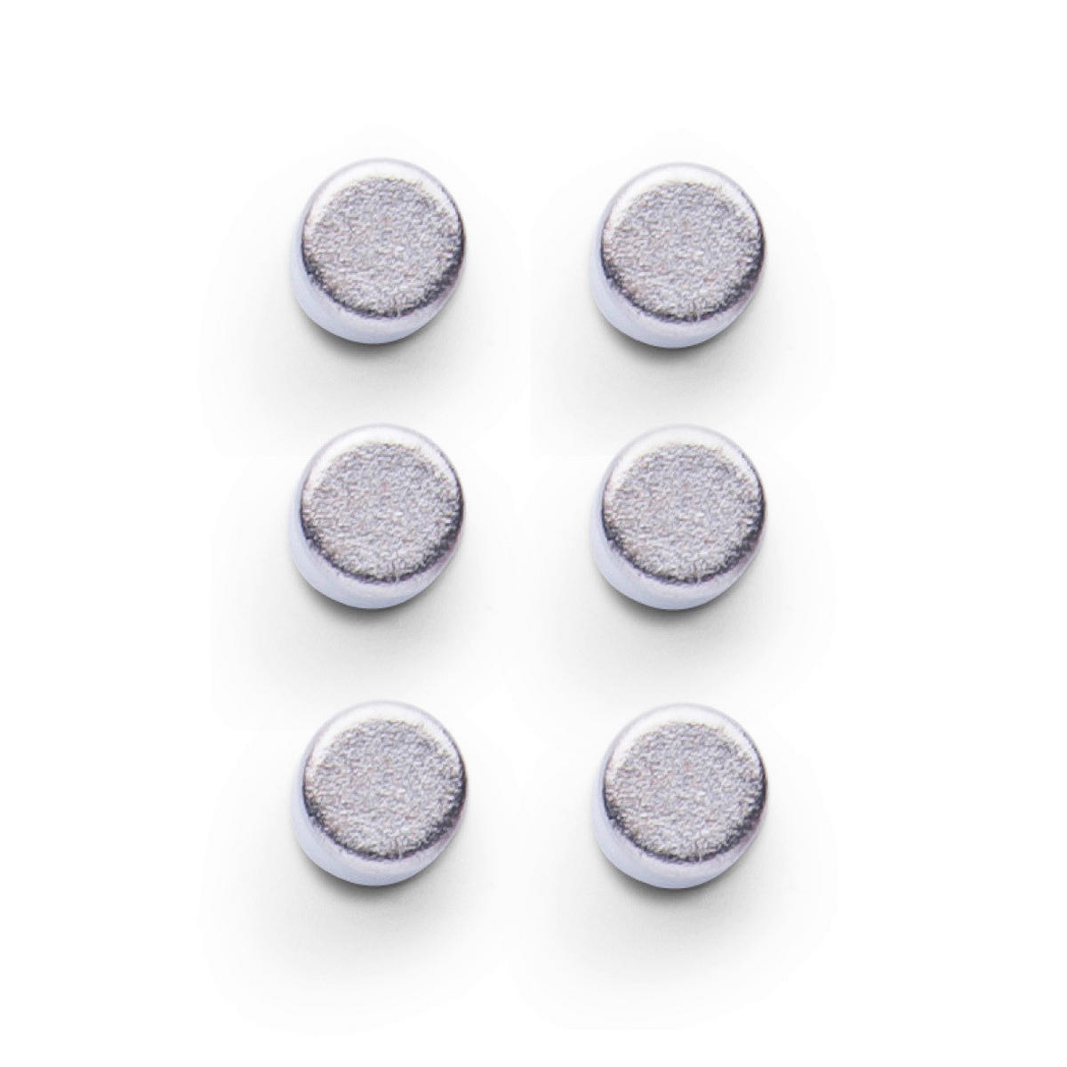 MAGNETSET - Silberfarben, Basics, Metall (9/5/2cm) - Zeller Present