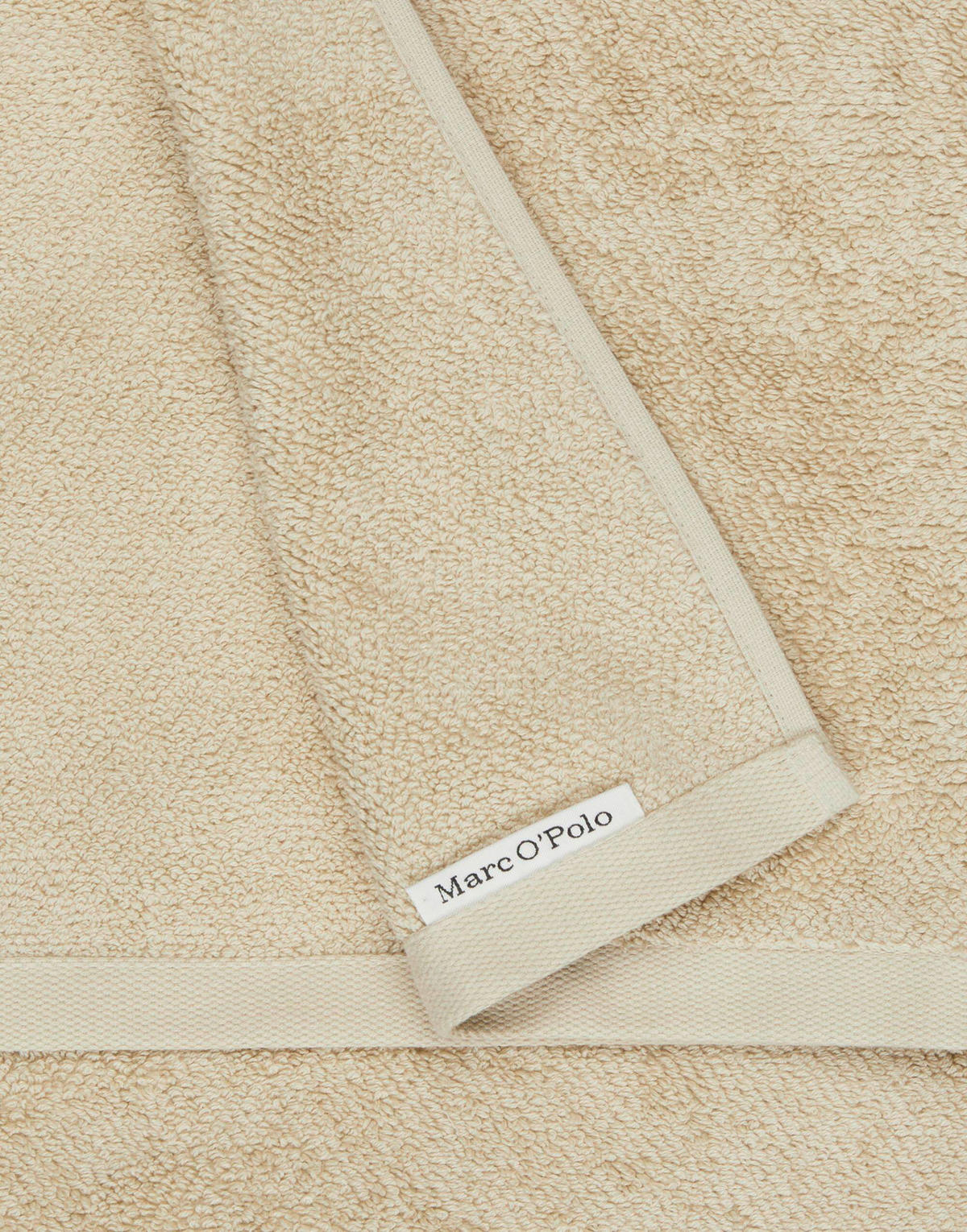 DUSCHTUCH Timeless Uni 70/140 cm  - Sandfarben, Basics, Textil (70/140cm) - Marc O'Polo