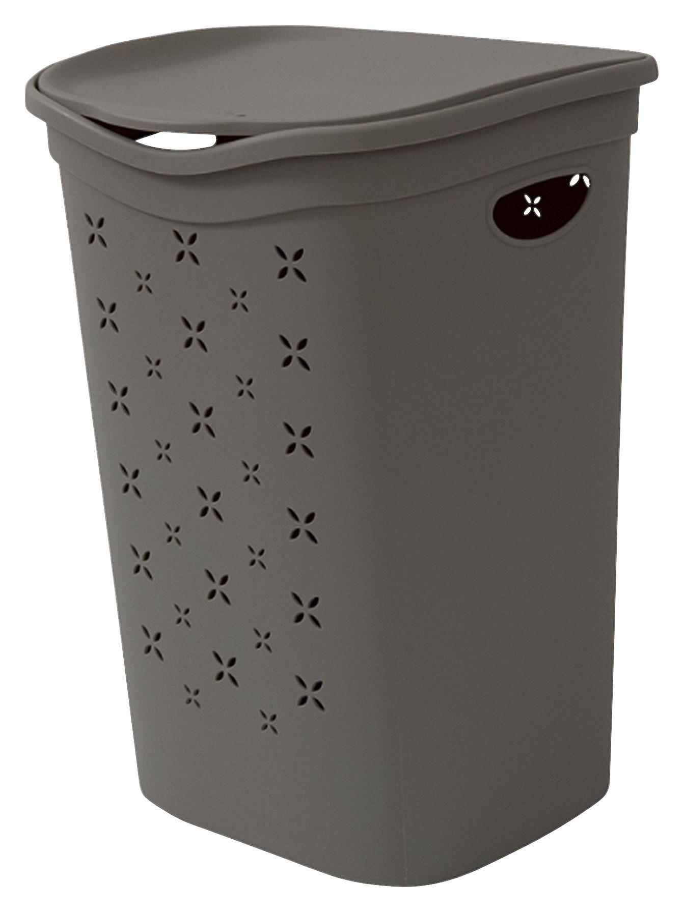 Wäschetonne Mit Deckel Per Türkis, 37x39,5x53,5 Cm