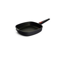 PÁNEV NA SMAŽENÍ  nepřilnavý povrch PTFE  28/28 cm  - antracitová, Basics, kov (28/28cm) - WOLL