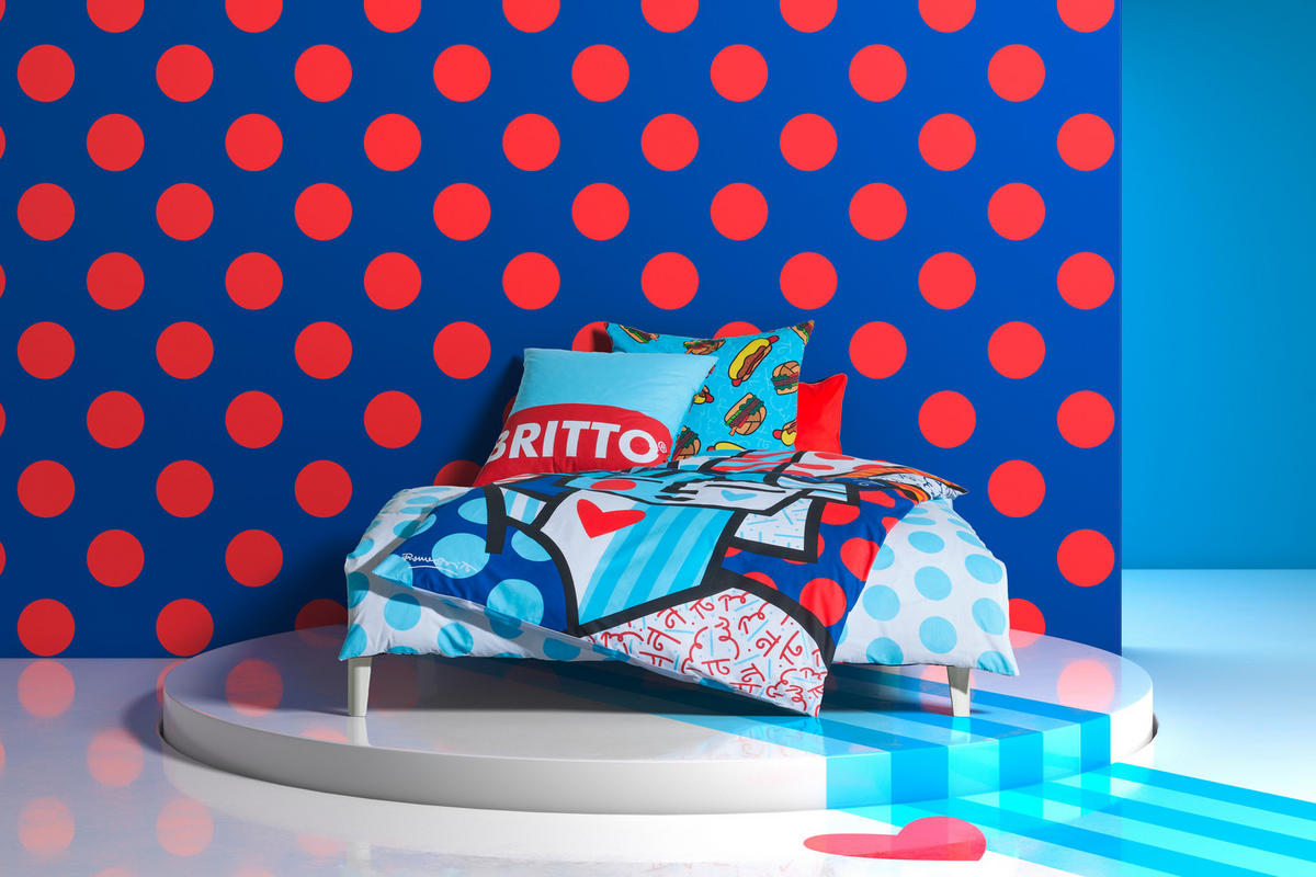 WENDEBETTWÄSCHE NEW YORK Renforcé 135/200 cm  - Multicolor, Basics, Naturmaterialien/Textil (135/200cm) - BRITTO