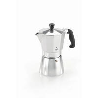 KUHALNIK ZA ESPRESSO - črna/barve aluminija, Basics, kovina/umetna masa (14/8,6/15,8cm) - Gefu