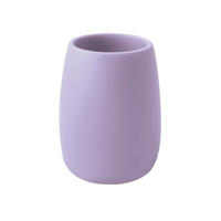 ZAHNBÜRSTENHALTER Kunststoff  - Lila, Basics, Kunststoff (8/10,5cm) - Spirella